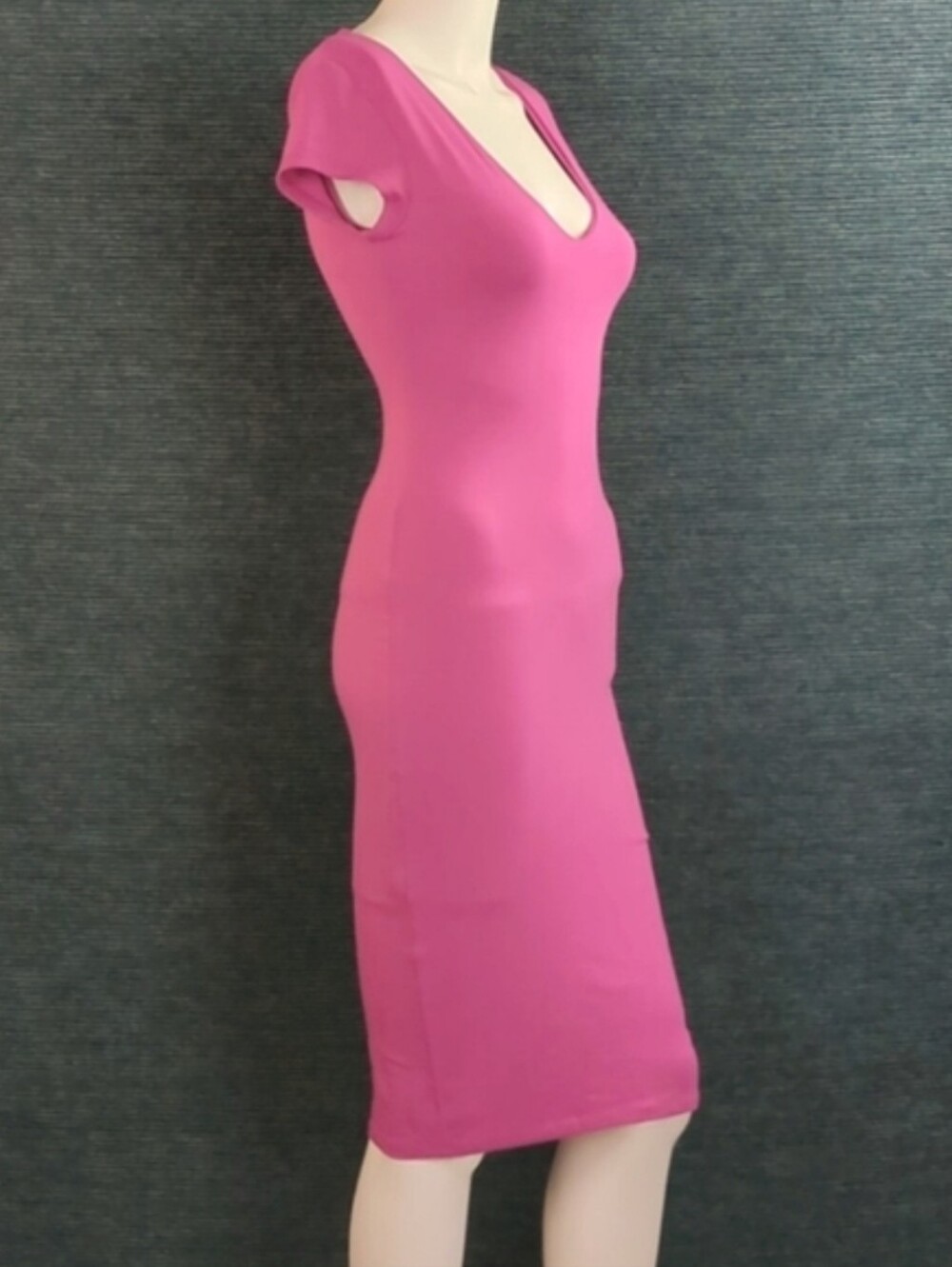 See You Monday! Pink Tee Shirt Dress - Picture 4 of 9